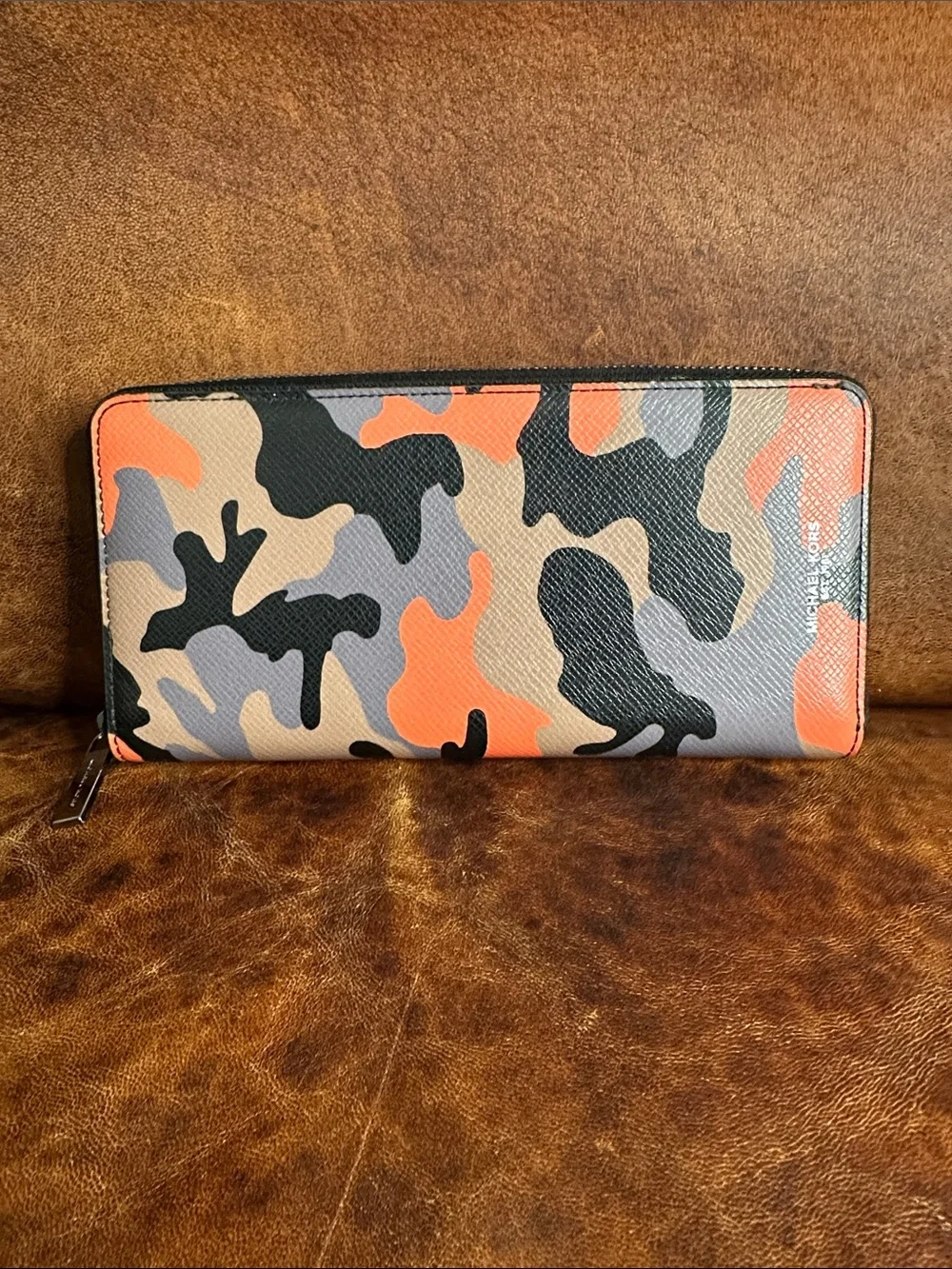 Michael Kors Camo Zip Wallet